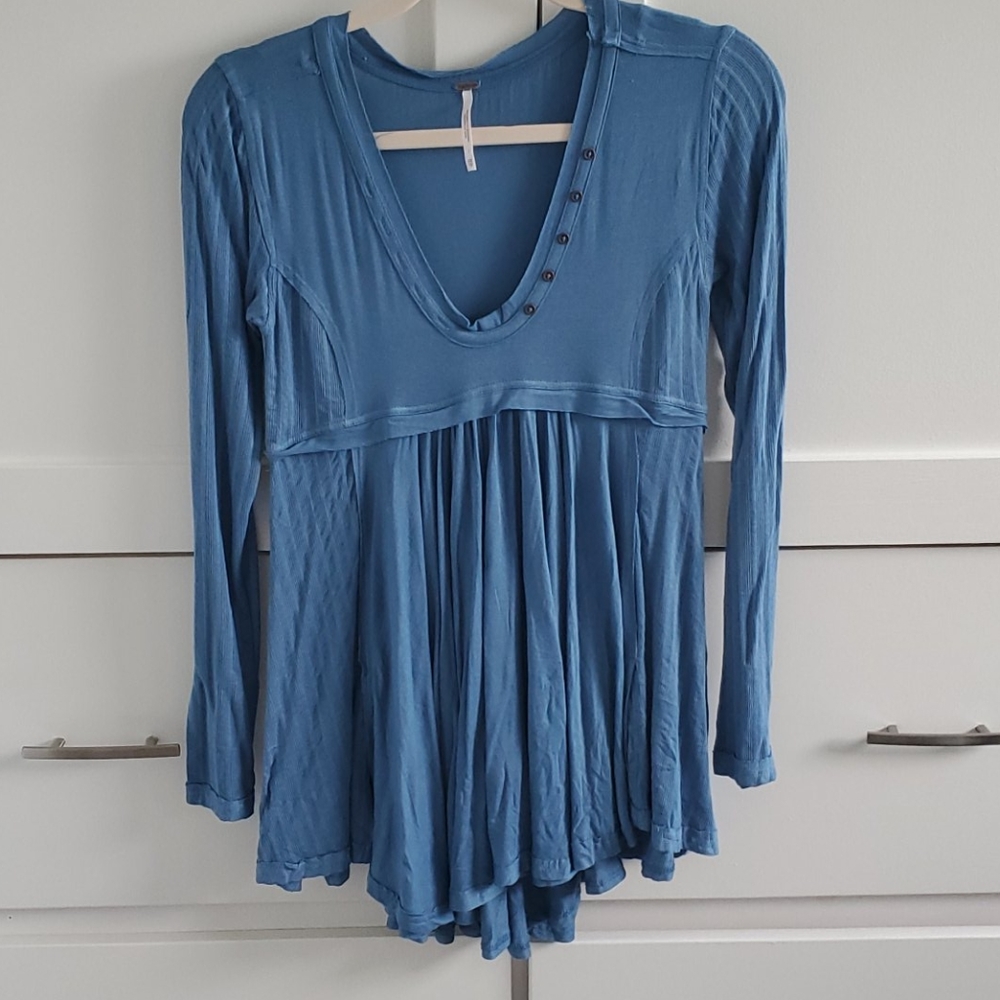 New Free people Birdie pleated tunic